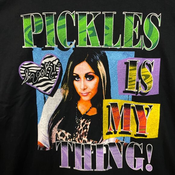 MTV Jersey Shore Snooki Pickles is My Thing T-Shirt XL - Picture 2 of 4